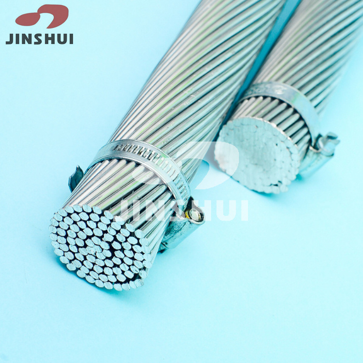ASTM B231 BS Standard Overhead Transmission Line Aluminum AAC Conductor Electrical Bare Conductor Wires