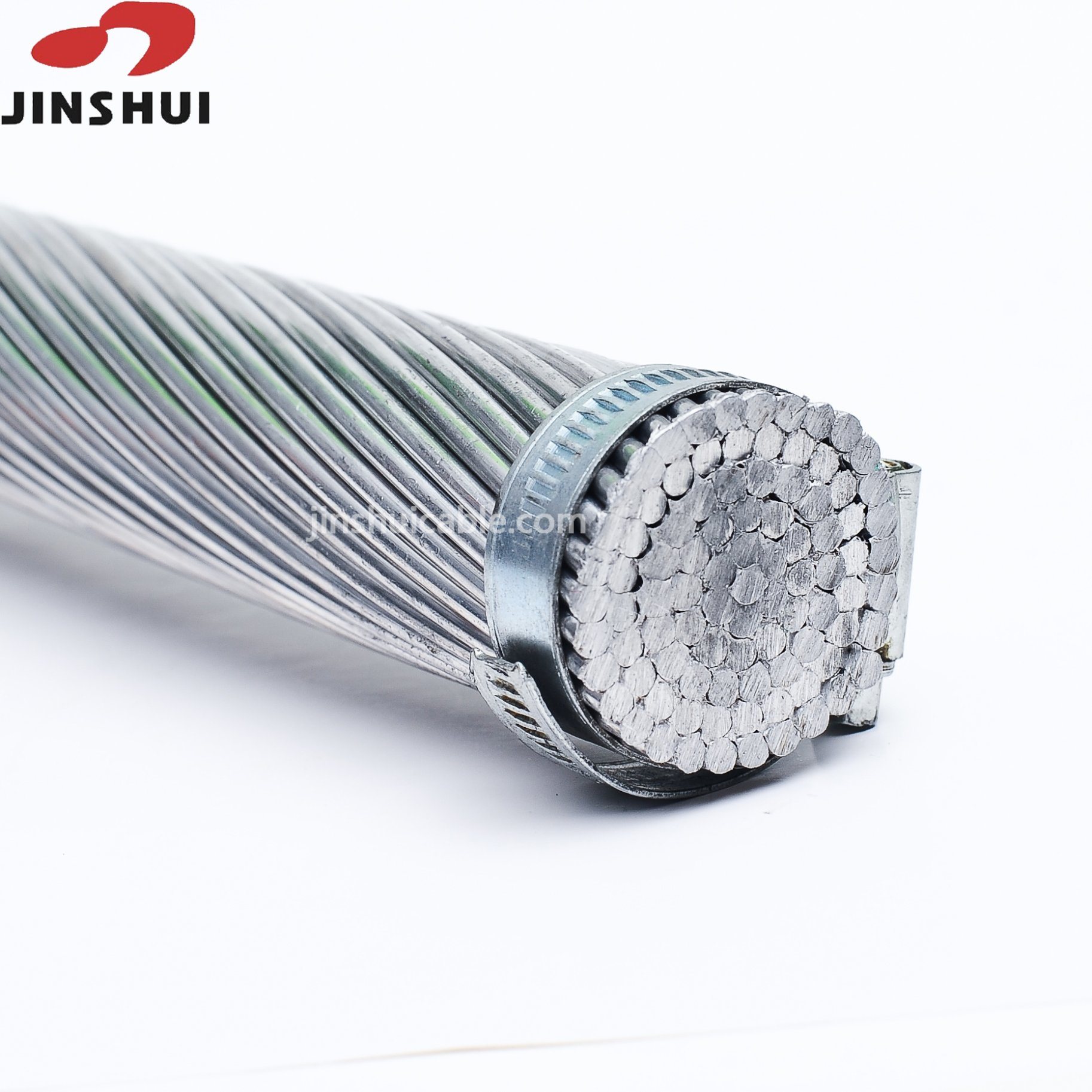 ASTM Standard Bare Conductor Aluminum Alloy Electric Steel Core Aluminum Stranded Wire