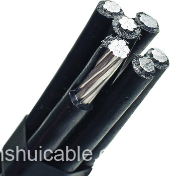 
                Cable de aluminio de 3 núcleos de 4 núcleos de 16mm2 Sobrecarga ABC Incluye antena de cable eléctrico Cable
            