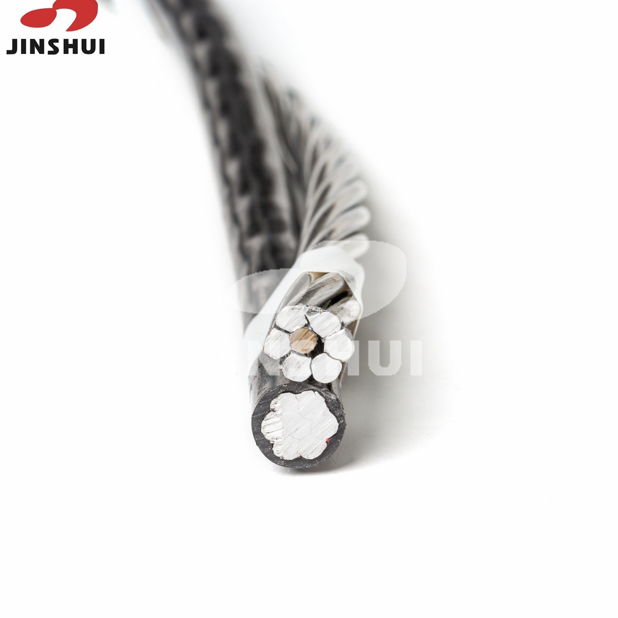 Aluminum Conductor PE/XLPE/PVC Insulation Twisted Electrical Overhead Service Drop ABC Cable
