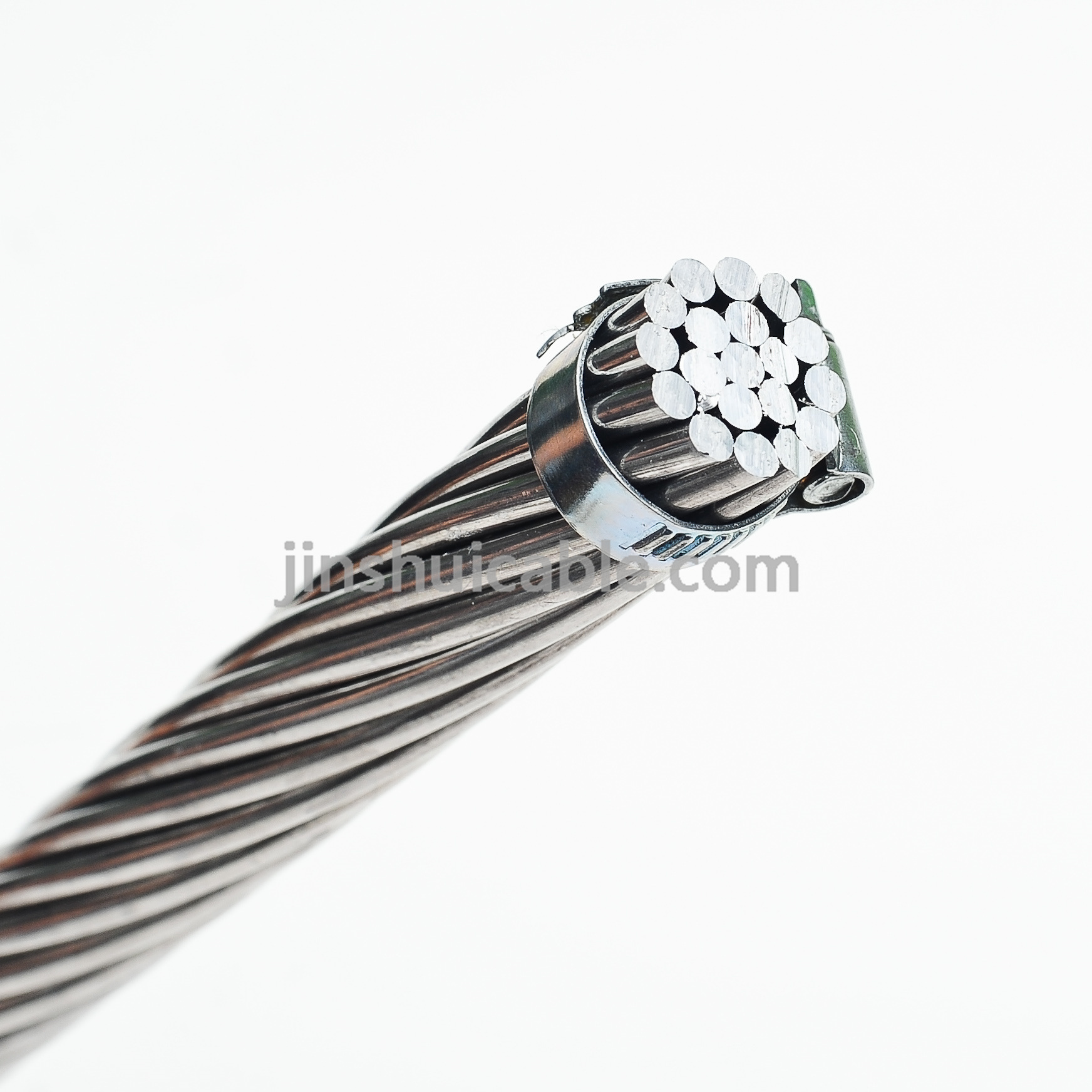 Aluminum Overhead Power Cable Bare AAC AAAC ACSR Steel Reinforce Wire Conductor
