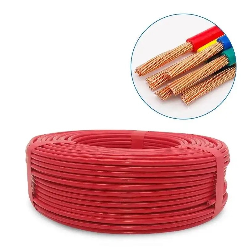 
                Cables BV BVR núcleo de cobre PVC aislado cables eléctricos
            