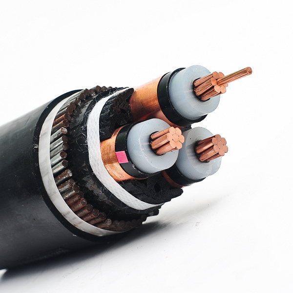 
                Cable de alimentación blindado aislado de PVC conductor de cobre
            