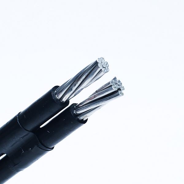 China 
                                 Duplex Service Drop Cable ABC Cable Aluminium Cable für Overhead                              Herstellung und Lieferant