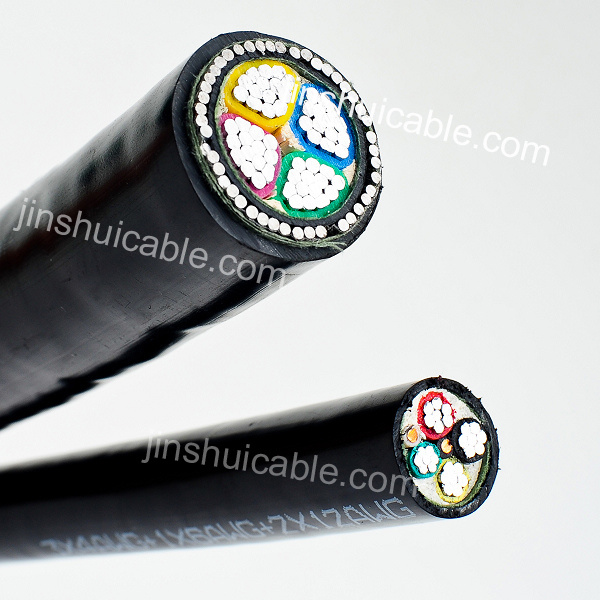 China 
                Línea de transmisión eléctrica conductor de aluminio XLPE Insulated PVC Sheath Power Cable
              fabricante y proveedor