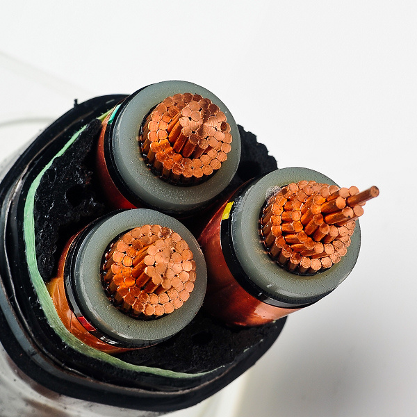 Fire Retardant Yjv 0.6/1kv 3 Core Steel Wire Armoured Power Cable