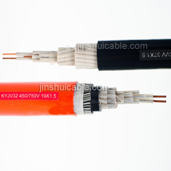 Flame Retardant Multicore Copper Conductor PVC Insulated Control Shield Cable for Protection