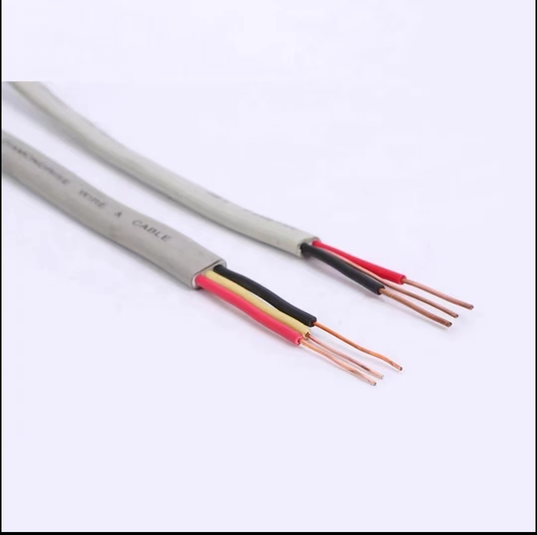 Cina 
                Cavo flessibile cavo elettrico da 2,5 mm isolamento piatto in PVC rame Cavo elettrico
              produzione e fornitore