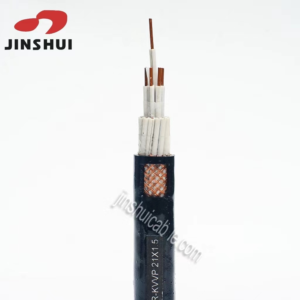 Flexible Copper Conductor PVC Rubber Insulated and Sheathed Control Cable