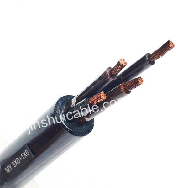 Heavy Duty Copper Core Rubber Sheathed Flexible Cable