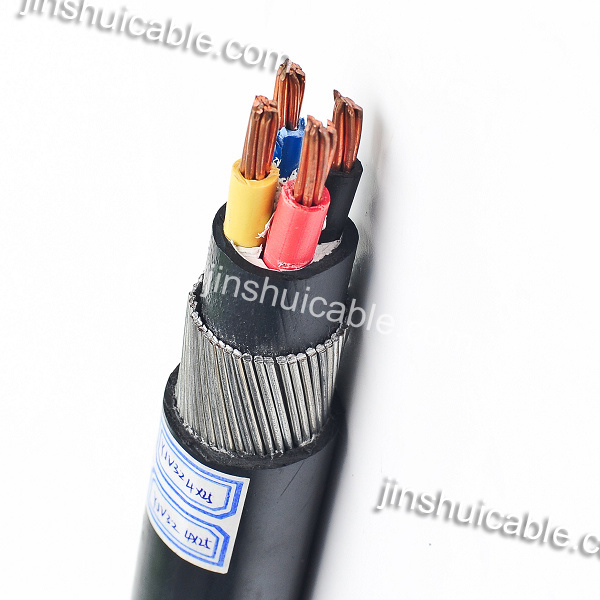 High Quality 0.6/1kv Copper Conductor XLPE/PVC Insulated PVC Outer Sheath Power Cable