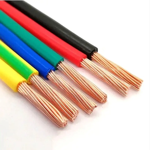 
                Одножильный кабель IEC60227 300/500V 450/750V, сплошной или многожильный медный Изолированный ПВХ-кабель без оболочки
            