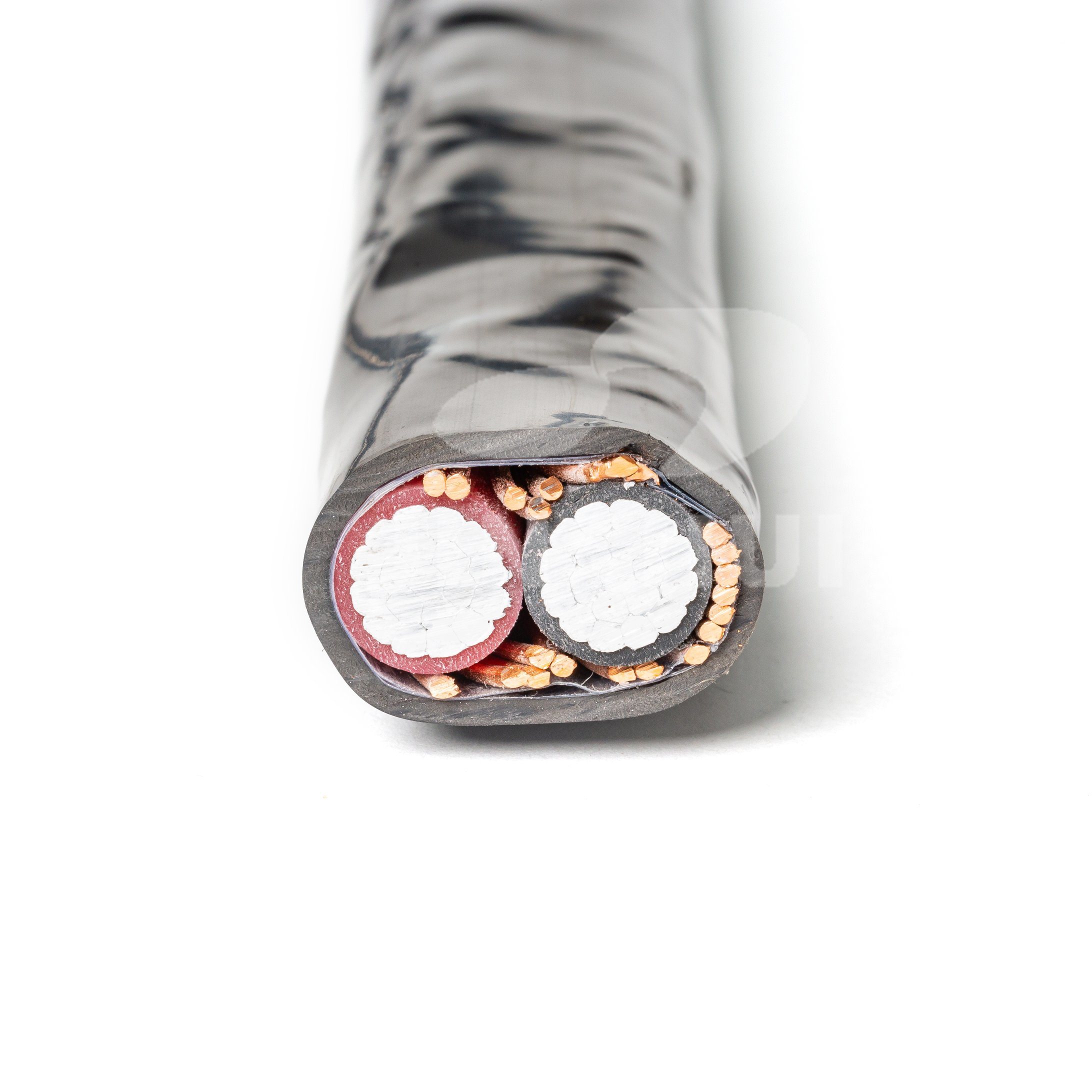 
                Câble neutre concentrique en aluminium Jinshui concentriques EN POLYÉTHYLÈNE RÉTICULÉ Câble 2x16mm 2X6AWG
            