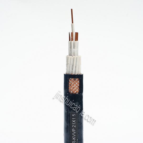 Kvvp Copper PVC/PVC Copper Wire Shielded Control Cable