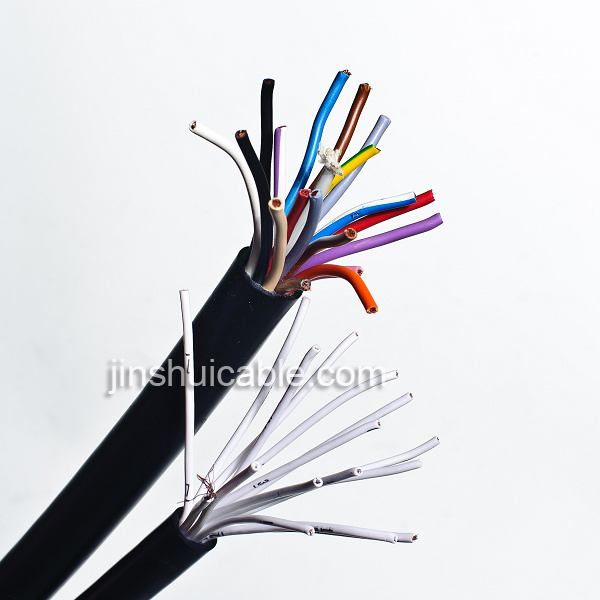 Low Smoke Halogen Free Rubber Cable Copper Flexible High Temperature Resistance Aluminium Control Cable