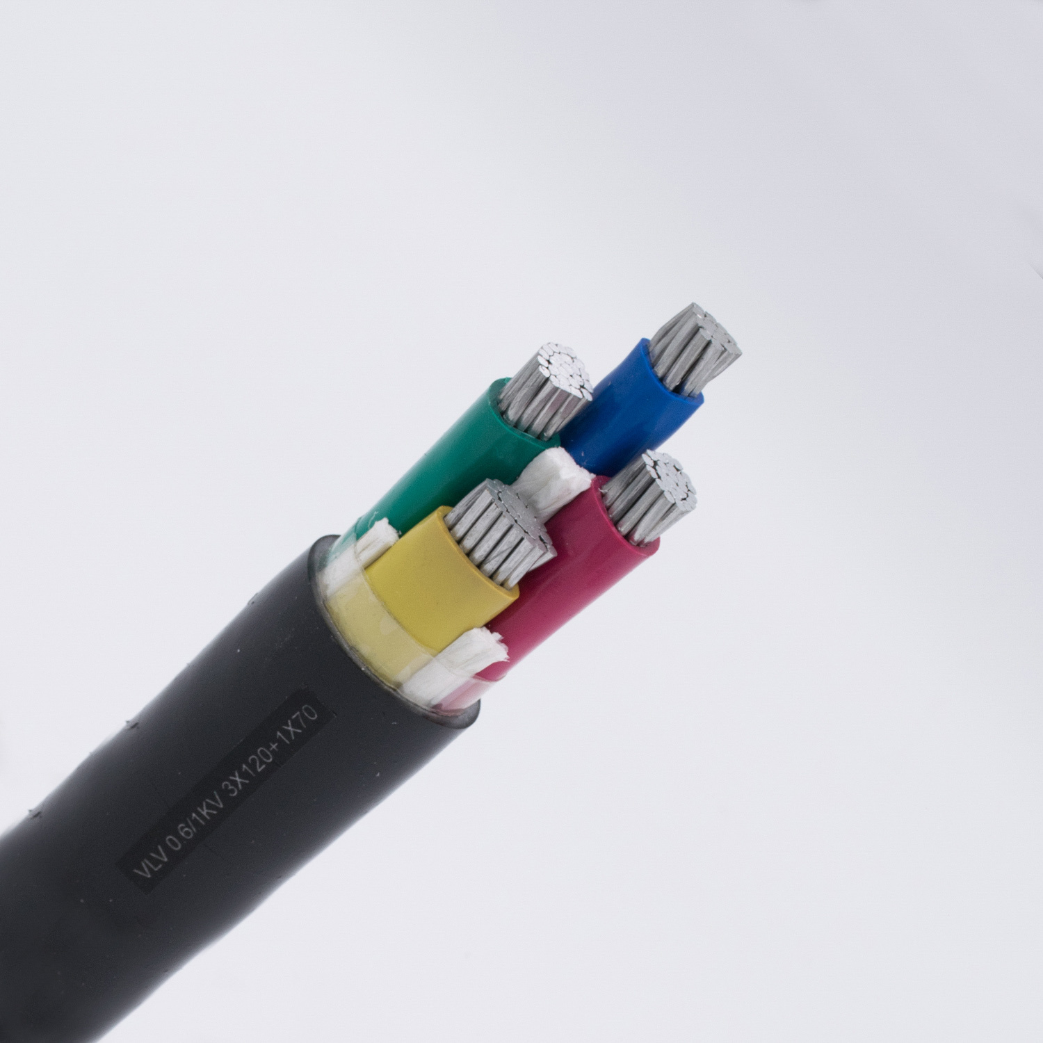 
                Baja tensión 0,6/1kV XLPE/PVC aislado cinta de acero blindado de energía eléctrica Cable
            