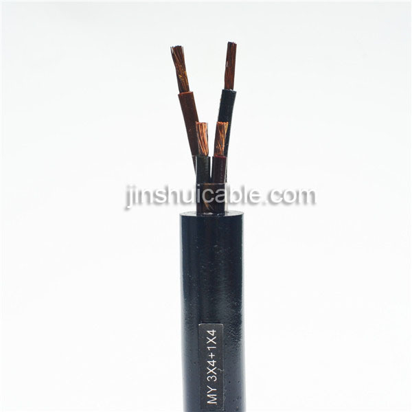 
                Low Voltage Flexible Copper Electrical Wire Electric Cable General Rubber Cable
            