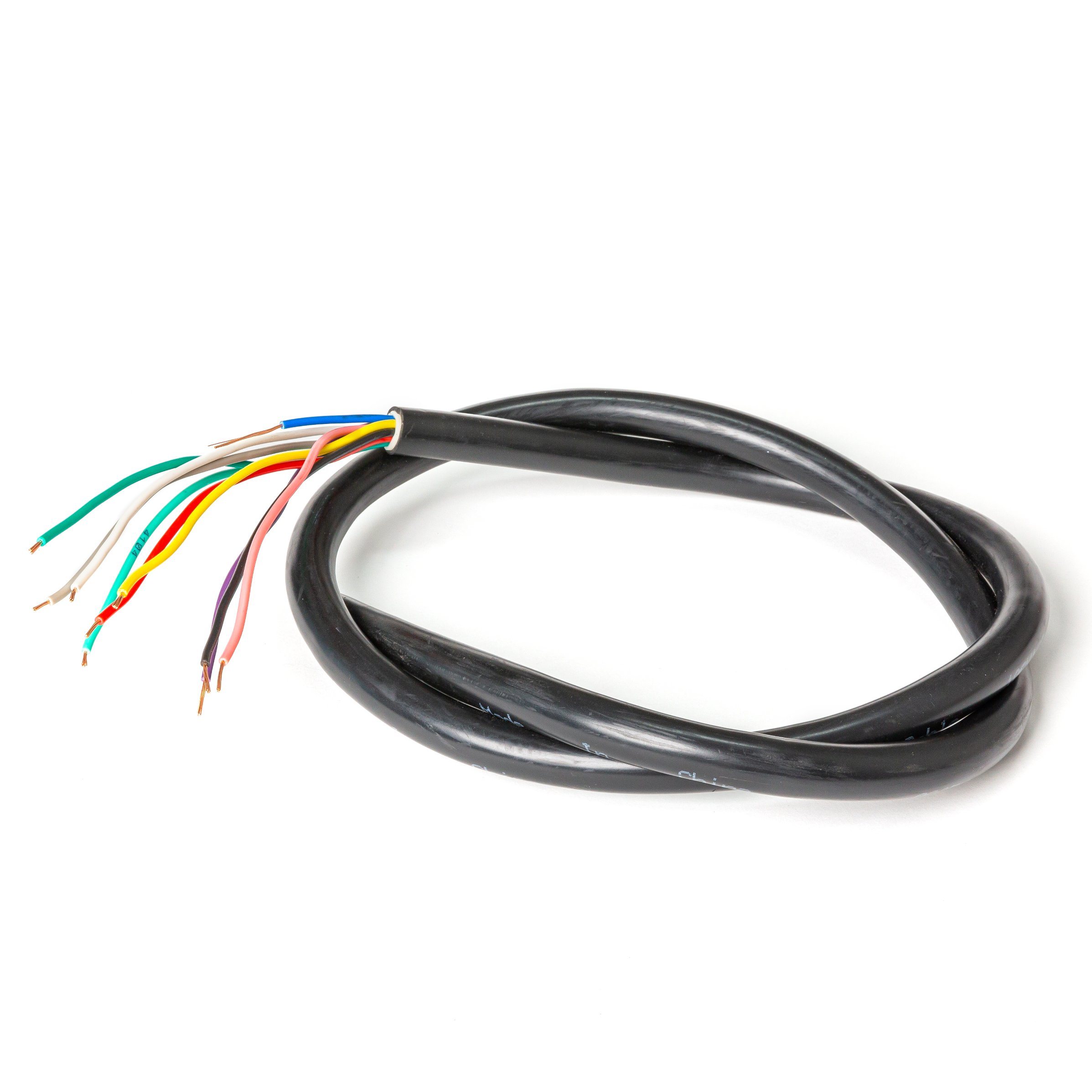 
                Многожильный гибкий управляющий ПВХ/ПВХ кабель 75° C 300/500 В.
            