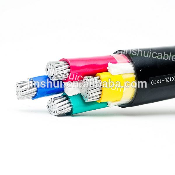 China 
                                 Mv 4 núcleos aislados con PVC, Cable de alimentación                              fabricante y proveedor