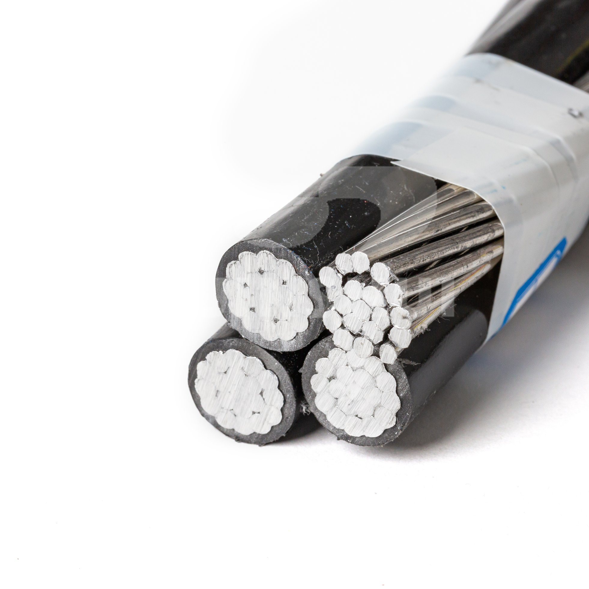 
                Overhead Aluminium Conductor XLPE Insulated Duplex Triplex Service Drop Electrical Wire ABC Electrical Cables
            