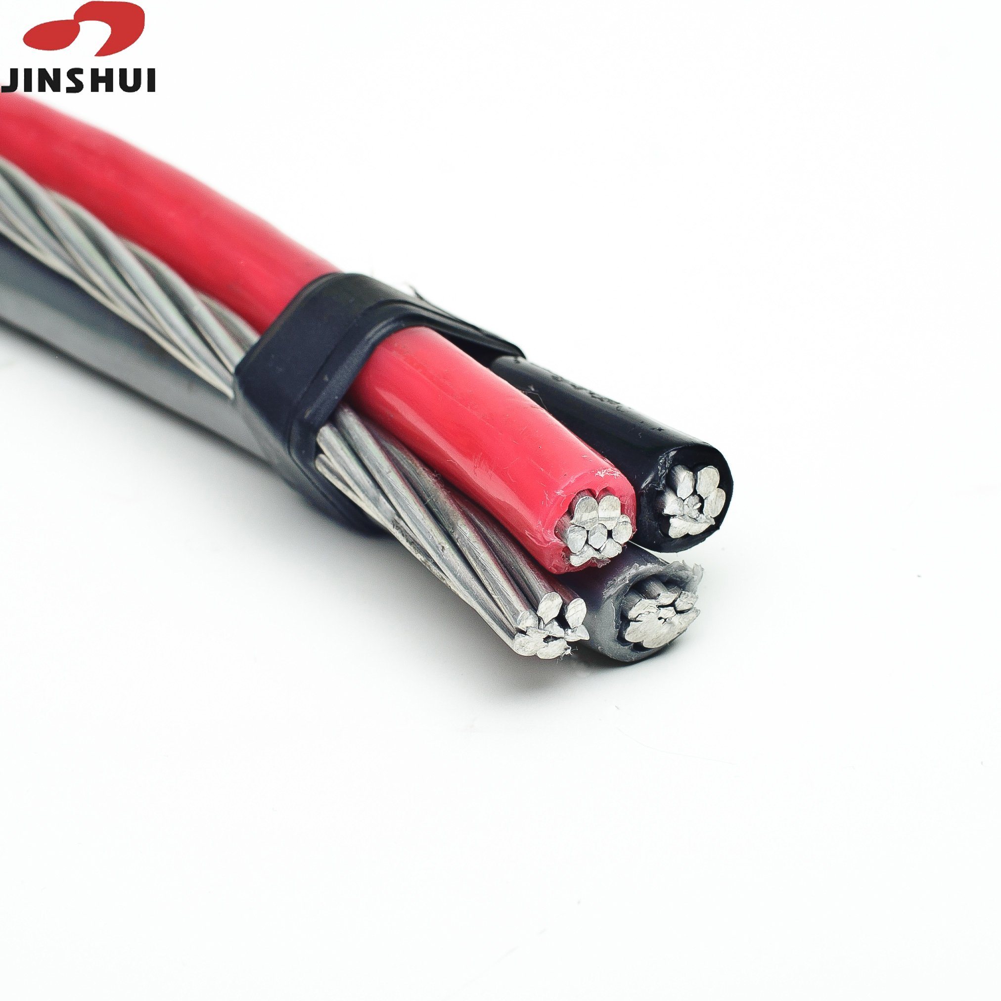 Overhead PVC XLPE PE Insulated Aluminum Conductor Use for Electricity Transmission Aerial Bundle ABC Cable