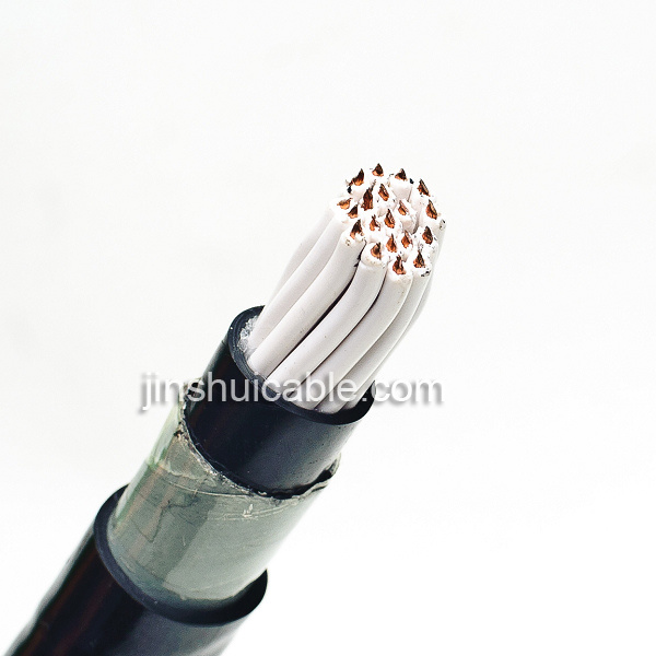 
                Cables de control flexibles apantallados de cobre de PVC resistentes al fuego
            