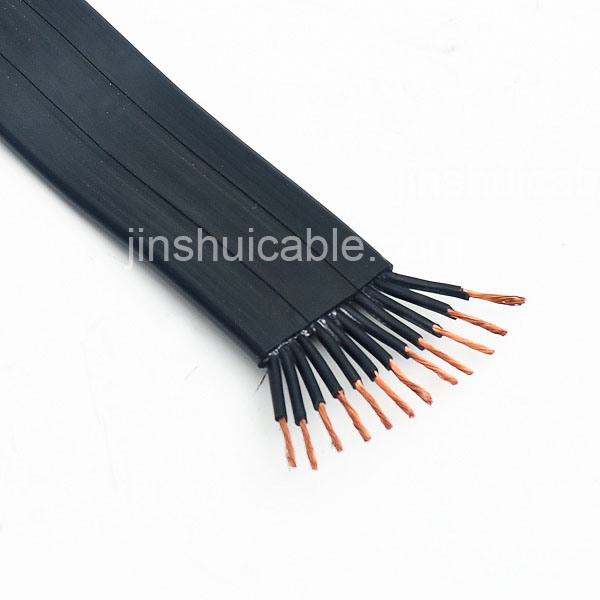 China 
                        PVC Insulated Multi Cores Flexible Flat Cable
                      manufacture and supplier