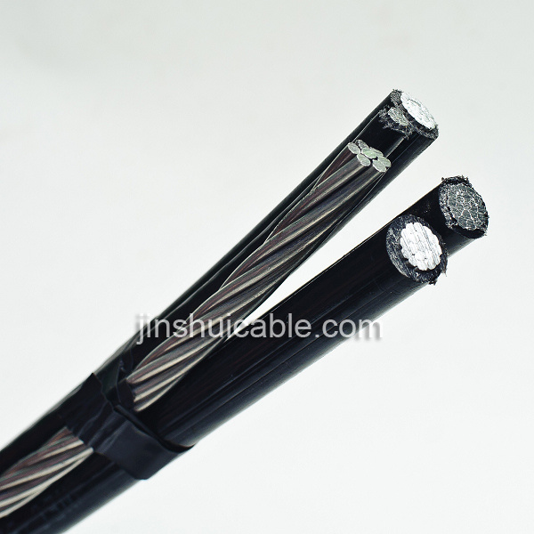 PVC/PE/XLPE Insulation Aerial Bounded Cable