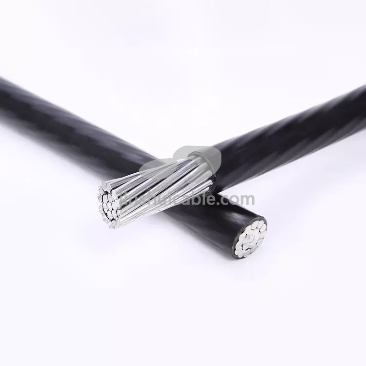 
                Service de triplex duplex isolé PVC / XLPE / PE Câble d′alimentation de l′antenne de dérivation
            