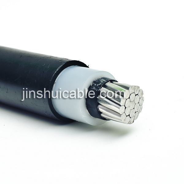Underground Copper Conductor Armored XLPE Insulated PVC Jacket Cable