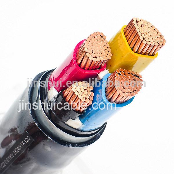 Китай 
                                 Подземный кабель электропитания 0.6/1кв 35мм, 185 мм 240 мм 300 мм медного кабеля                              производитель и поставщик