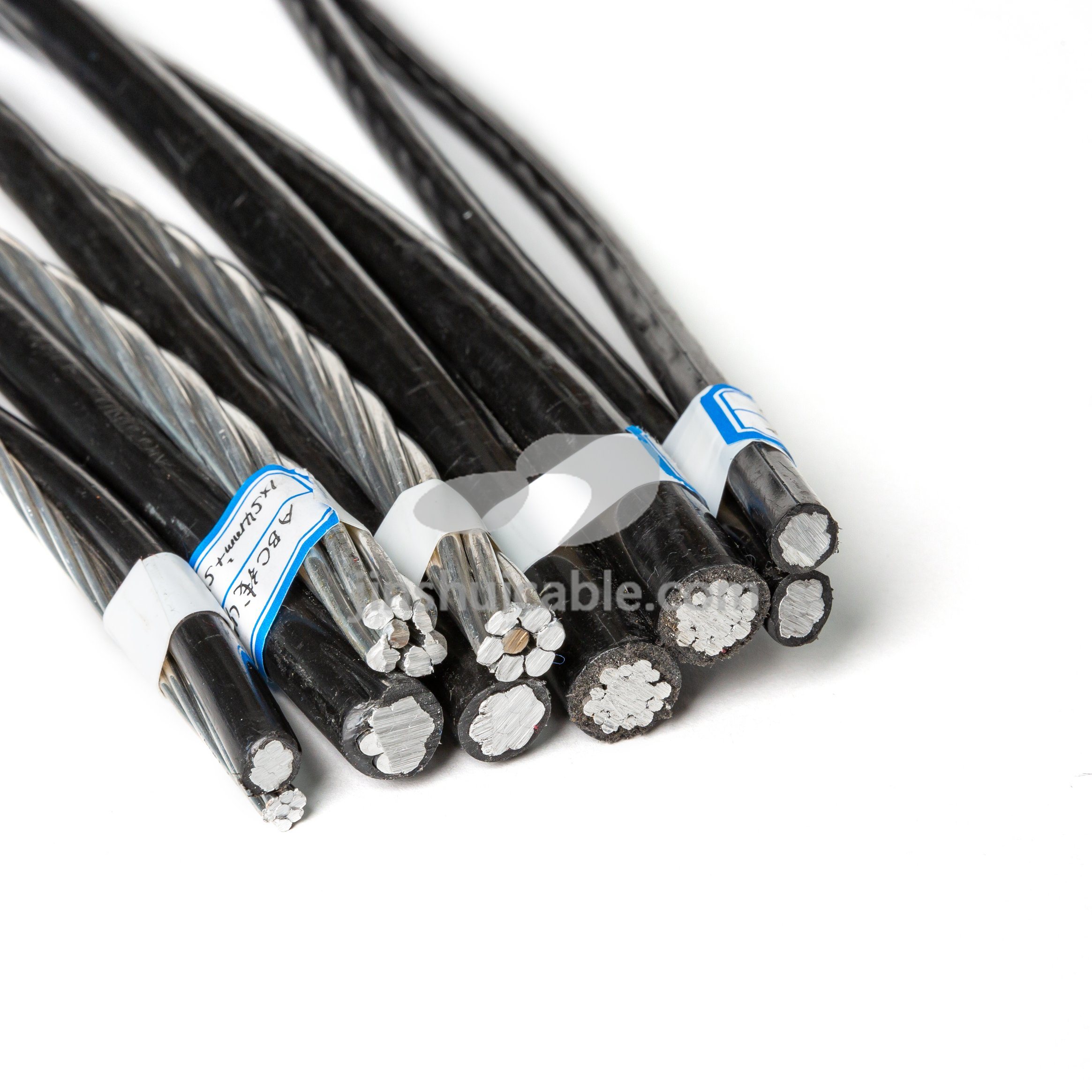 XLPE/HDPE/PE Insulated Power 3X95 Conductor Cables 3X35 ABC Overhead Aerial Bundled Cable