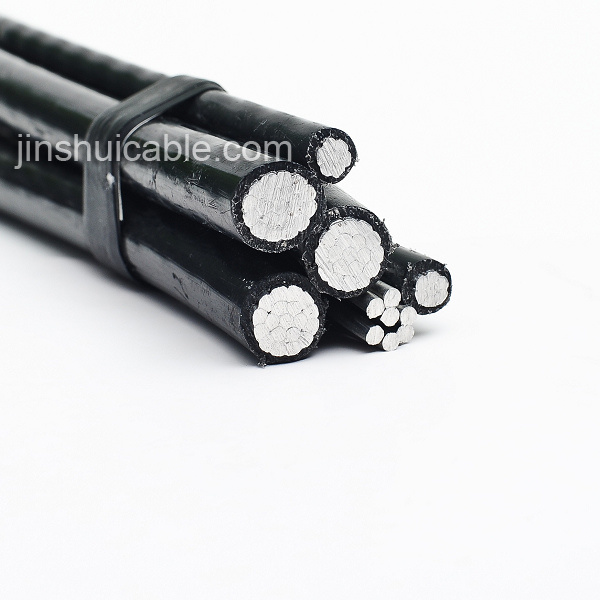 
                Изолированный XLPE кабель ABC накладных 3X35sqmm антенна в комплекте кабель (ABC)
            