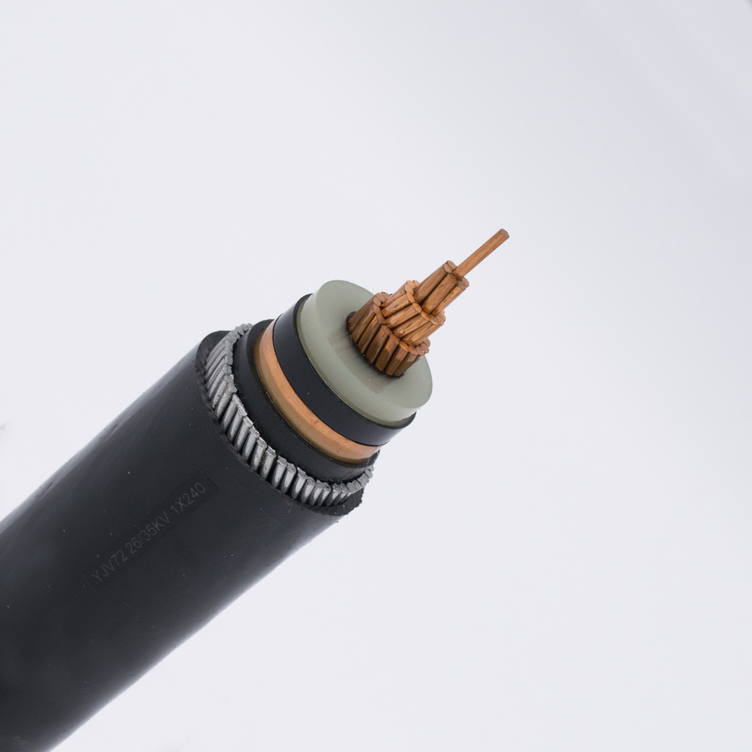 XLPE Insulated Low Voltage 3 Core 25mm Power Cable Underground Cable