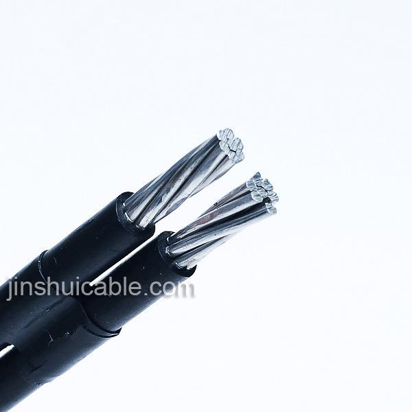 Chine 
                                 XLPE ou PE Câble ABC chute Duplex 16mm2 AAC+AAAC                              fabrication et fournisseur
