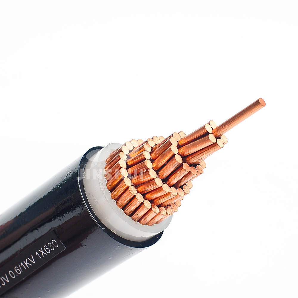 Yjv Yjlv Electric XLPE Armored Power Single Conductor Copper Cable 600V 14AWG