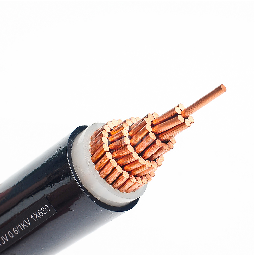 Yjv Yjlv Medium Voltage PVC/XLPE Insulated Copper Core/Aluminum Core Power Cable