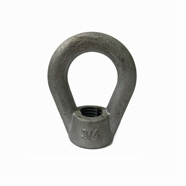 China Heavy Duty Forged Carbon Steel Oval Lifting Eye Nut