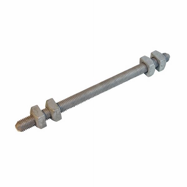 China 
                        Double Arming Bolt with Square Nut for Electric Line Fittings
                      manufacture and supplier
