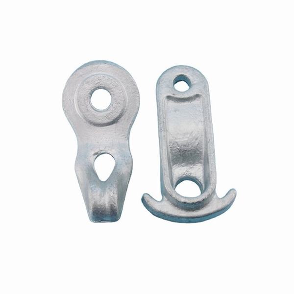 Electric Line Hardware Angle Thimble Eyelet Guy Attachment Guy Hook 3/4′′ Bolt