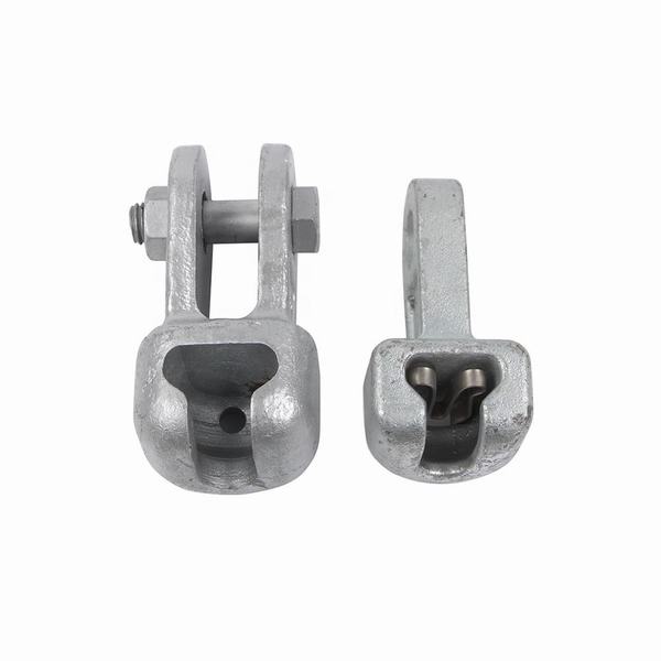 Forged Carbon Steel Pole Line Fitting Eye Clevis Socket Ball