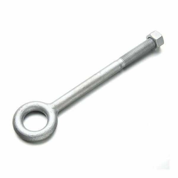 Forged Steel ANSI Straight Eye Bolts for Power Line Hardware