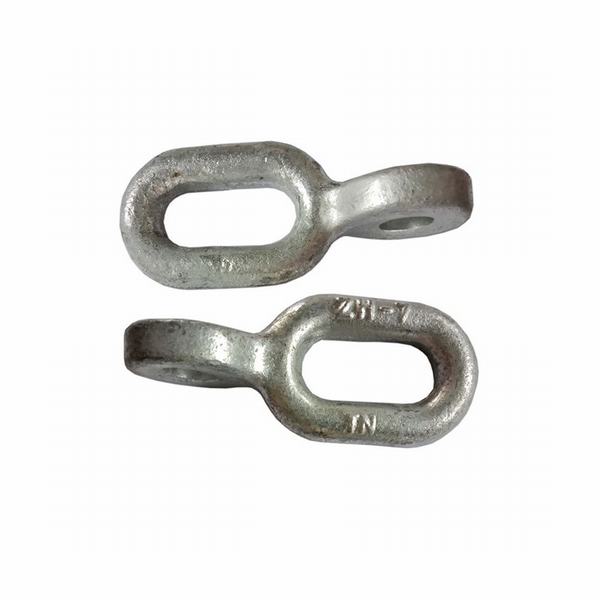 China 
                        Galvanized Pole Line Hardware Twisted Eye Tongue Ball End Hook
                      manufacture and supplier