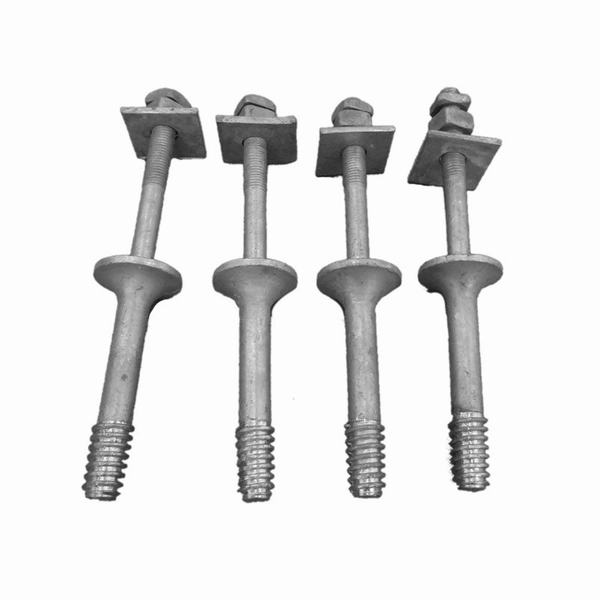 Galvanized Steel Crossarm Pin 7/8′ Long Shank Type