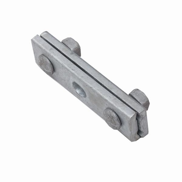 Galvanized Steel Line Cable Clamp Three Bolt Guy Clamp