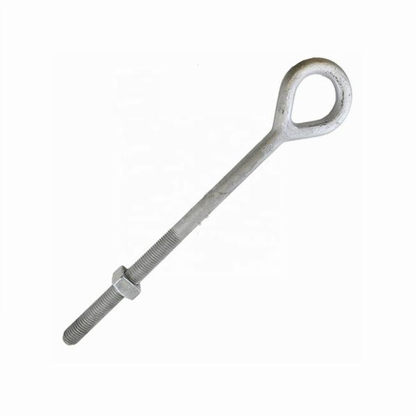 China 
                        Hot DIP Galvanized Oval Eye Bolt for Electric Power Fittings Forged Oval Long Eye Bolt
                      manufacture and supplier