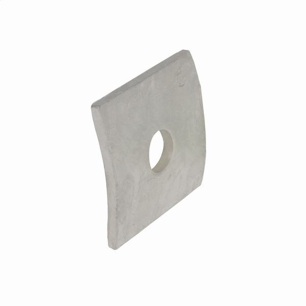 Hot DIP Galvanized Steel Curved Square Washer