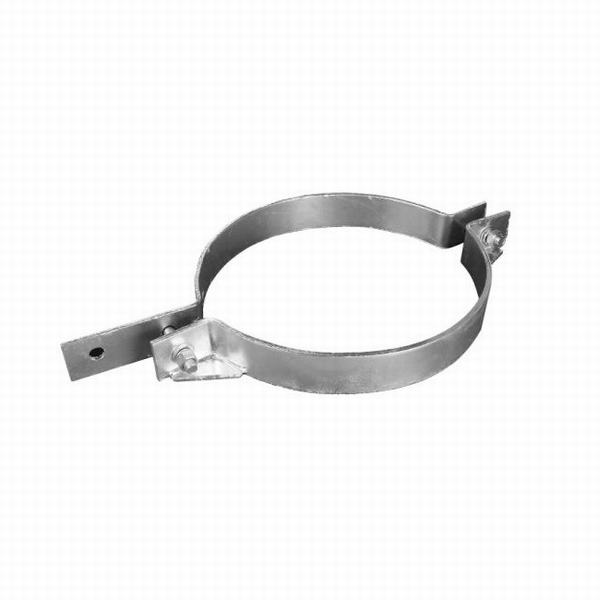 
                        Hot DIP Galvanized Steel Electric Pole Clamp/Hoop for Electric Power
                    