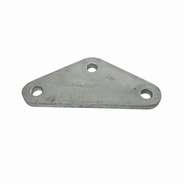 Hot-DIP Galvanized Steel Plate LV Triangle Yoke Plate for Double-Pull Wire