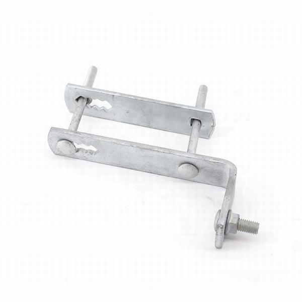 China 
                        Hot DIP Galvanized Steel Pole Mounting Cutout Adjustable Crossbar Bracket
                      manufacture and supplier